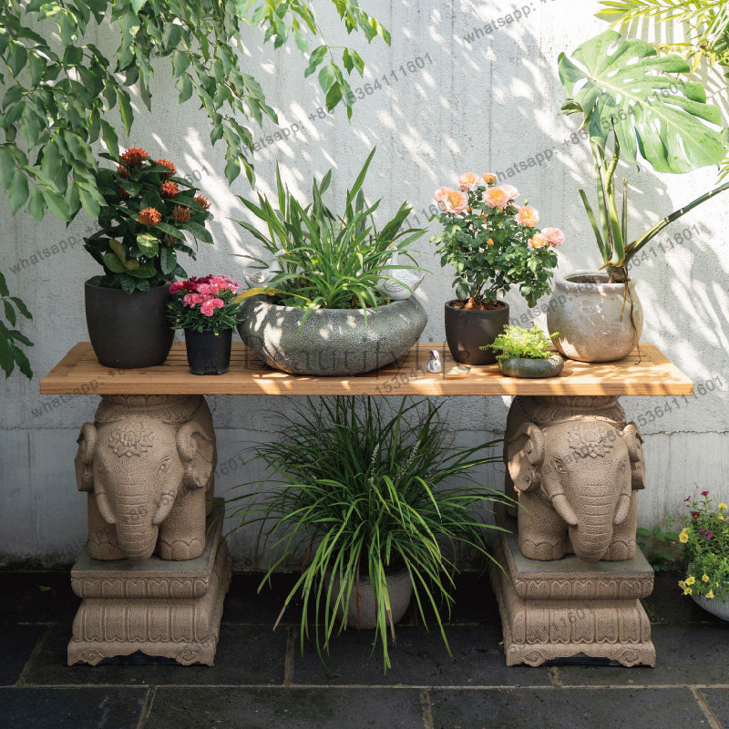 Bonsai Garden Layout - Terrace garden layout teak outdoor solid