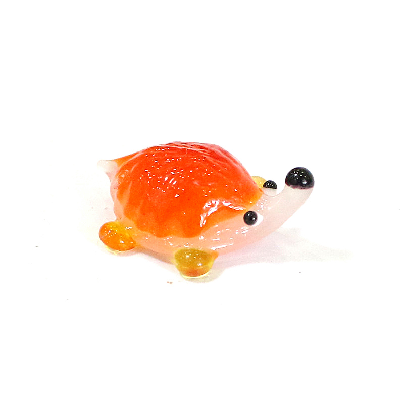 Handmade Mini Glass Hedgehog F - Bonsai Garden In Japan ulasan dan harga