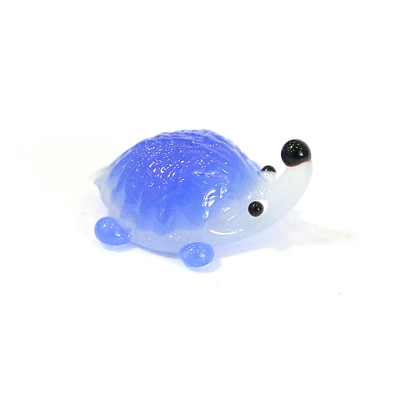 Handmade Mini Glass Hedgehog F - Bonsai Garden In Japan ulasan dan harga