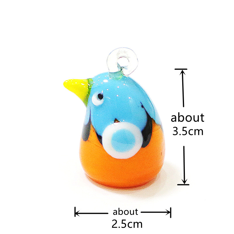 Handmade Mini Bird Glass Penda - Bonsai Garden In Japan ulasan dan harga
