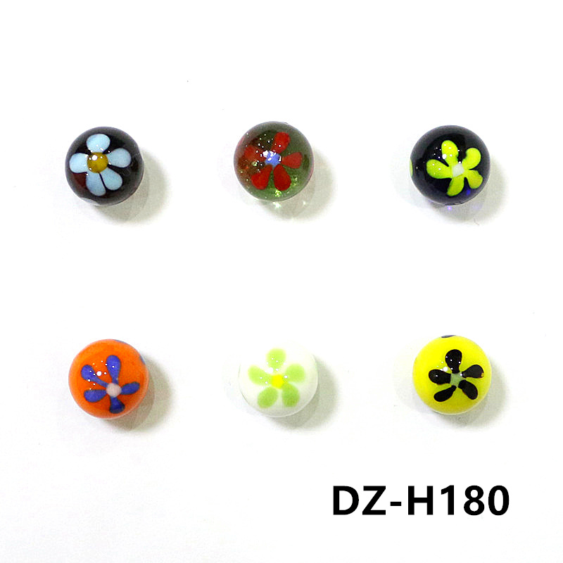 6pcs 16mm Colorful Rare Glass  - Bonsai Garden Europe ulasan dan harga