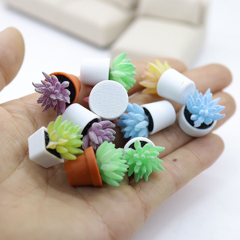 Mini Artificial Succulent Bons - Bonsai Garden Layout ulasan dan harga