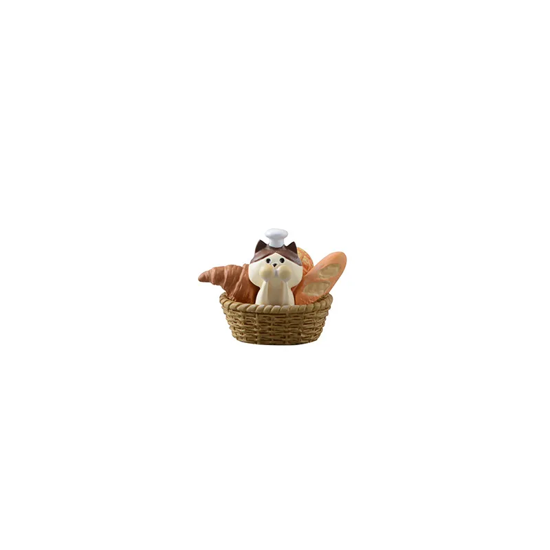 Zakka Style Cartoon Cat Bread  - Bonsai Garden In Japan ulasan dan harga
