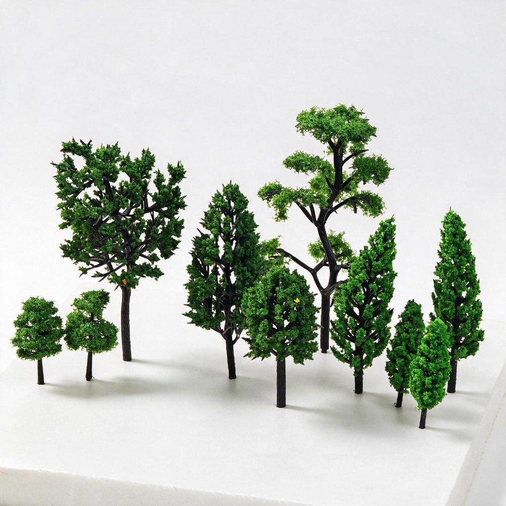Miniature Model Trees Realisti - Bonsai Garden Layout ulasan dan harga