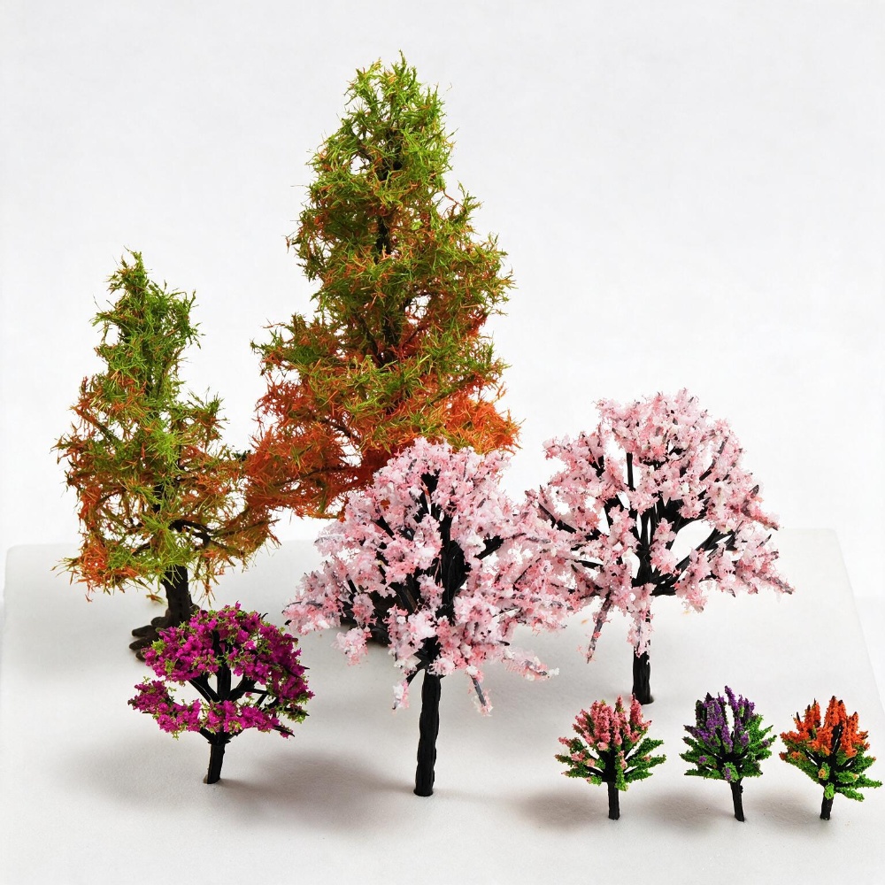 Miniature Model Trees Realisti - Bonsai Garden Layout ulasan dan harga