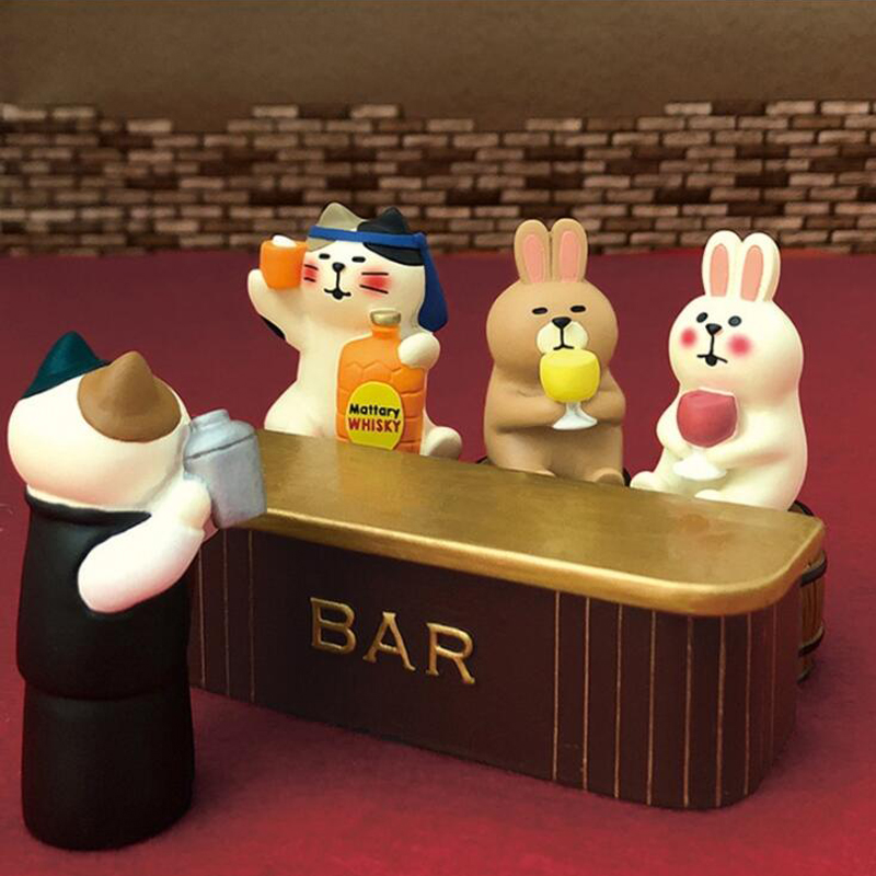Scene Decoration Bar Series Bo - Bonsai Garden In Japan ulasan dan harga