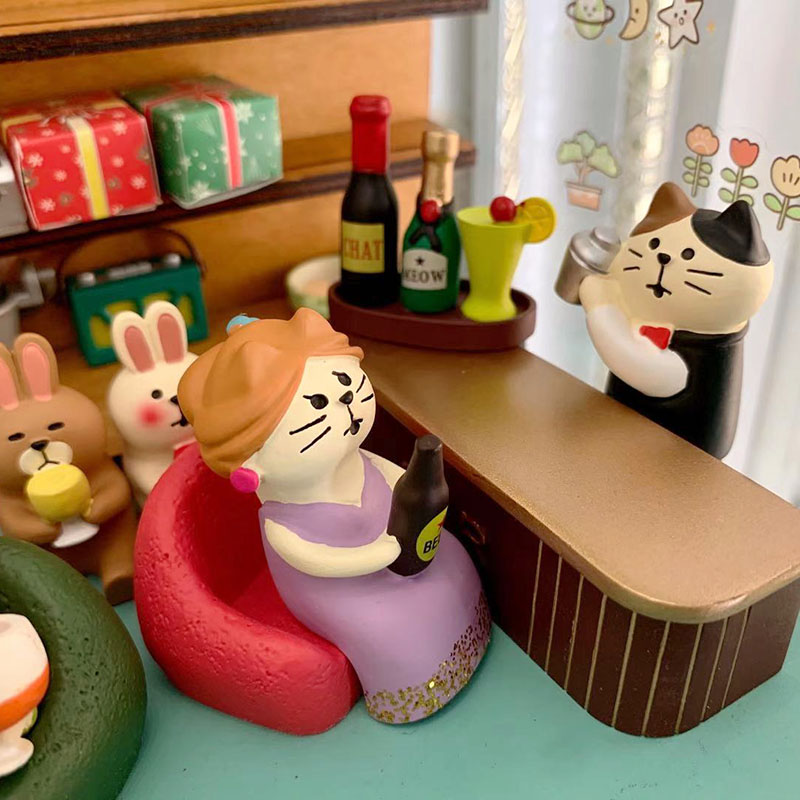 Scene Decoration Bar Series Bo - Bonsai Garden In Japan ulasan dan harga