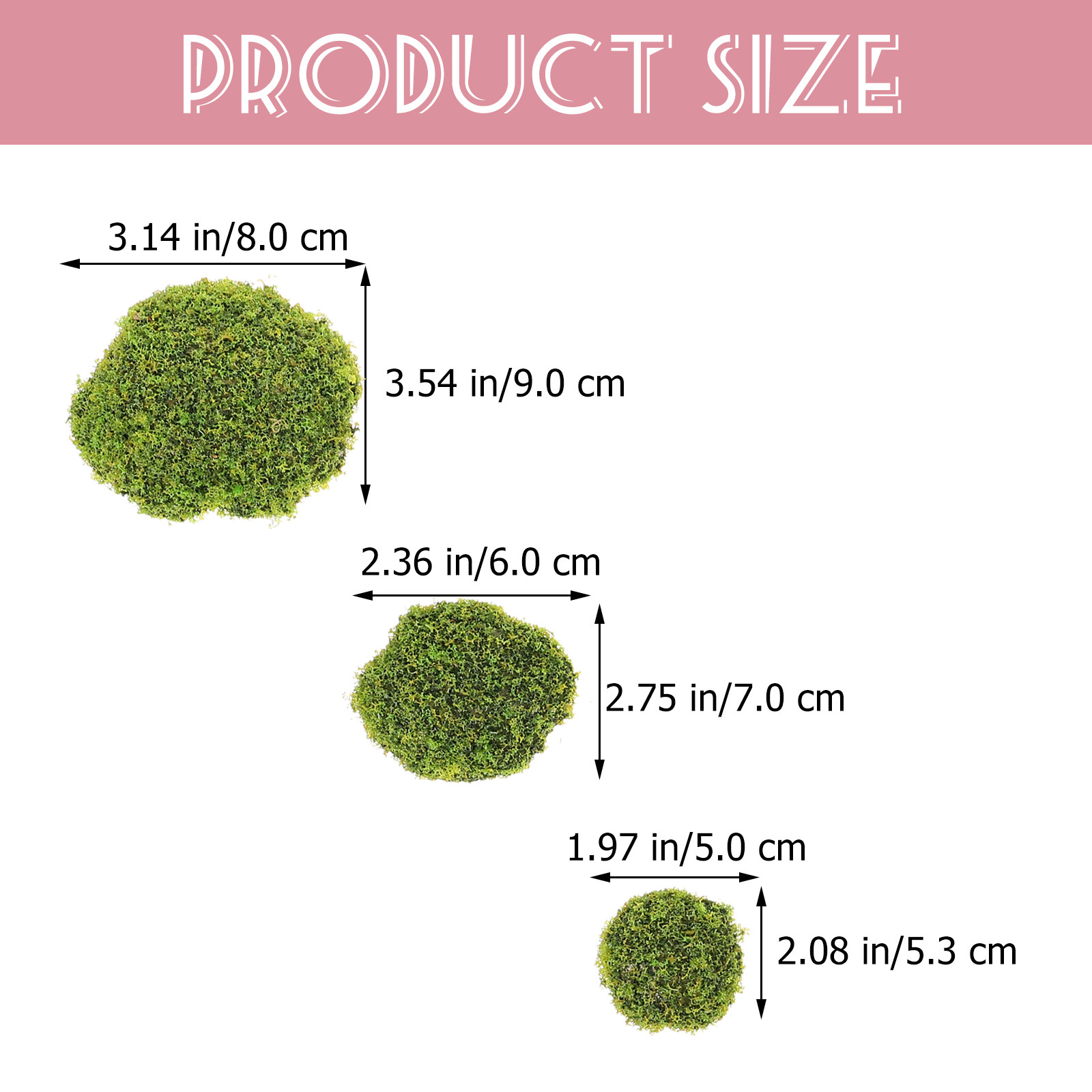 12Pcs Decorative Artificial Mo - Landscape Bonsai Garden ulasan dan harga