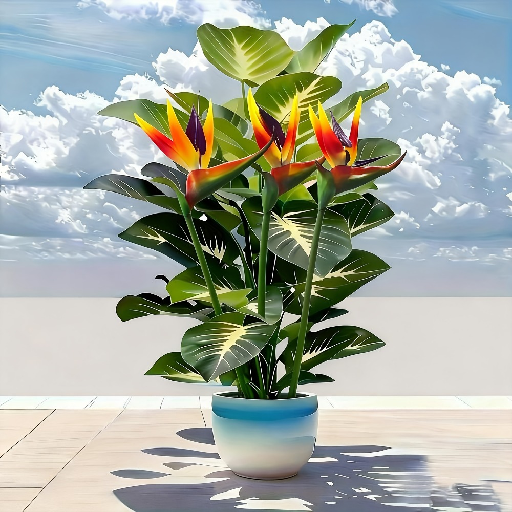 Artificial Bird of Paradise an - Bonsai Garden Zen ulasan dan harga