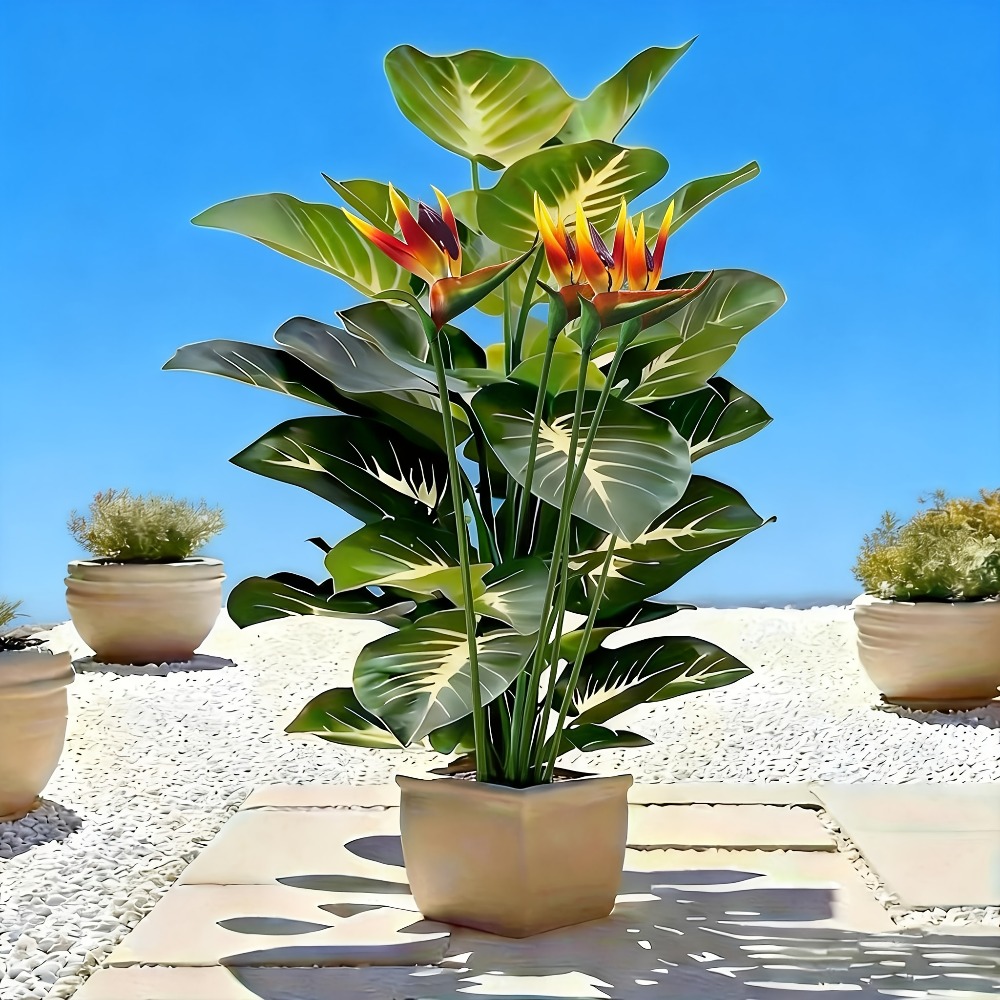 Artificial Bird of Paradise an - Bonsai Garden Zen ulasan dan harga