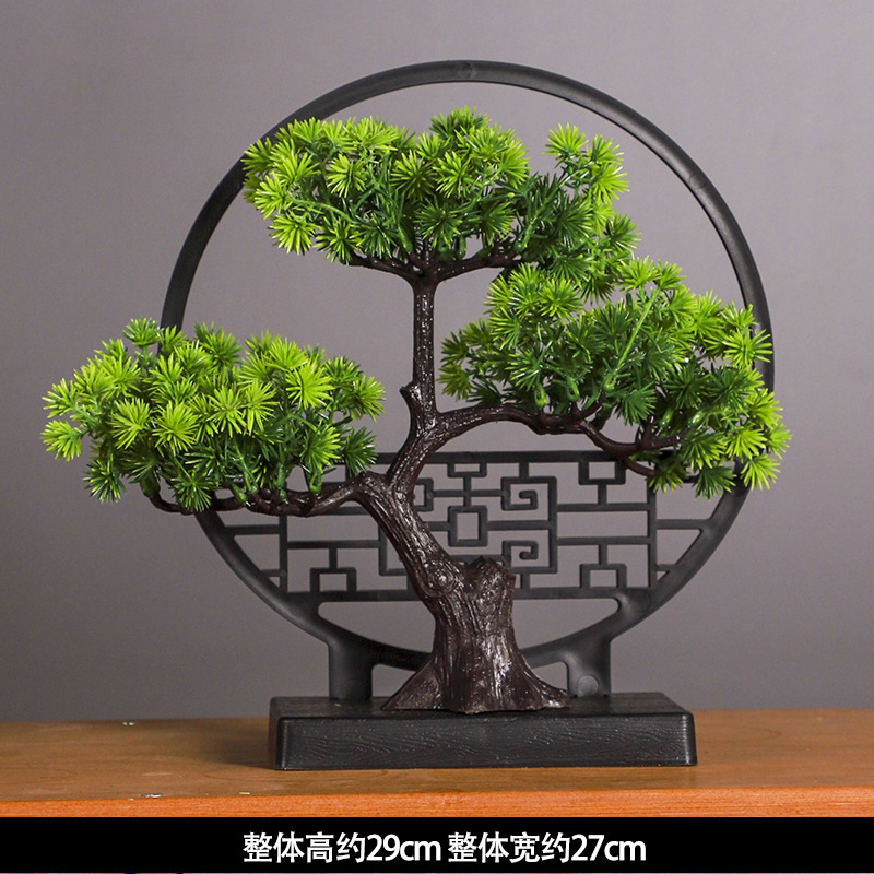 Chinese Zen Welcome Pine Potte - Bonsai Garden Zen ulasan dan harga