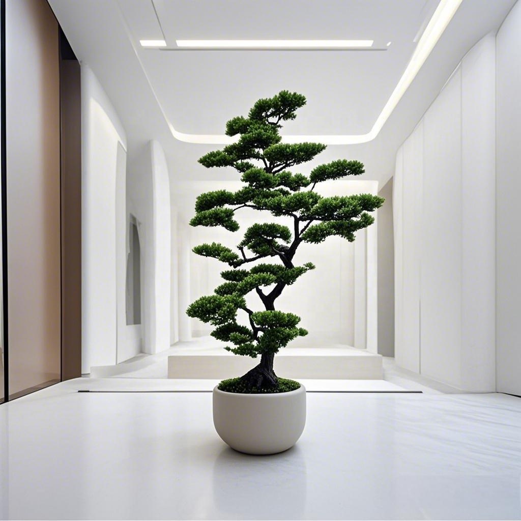 Artificial Cedar Pine Trees In - Landscape Bonsai Garden ulasan dan harga