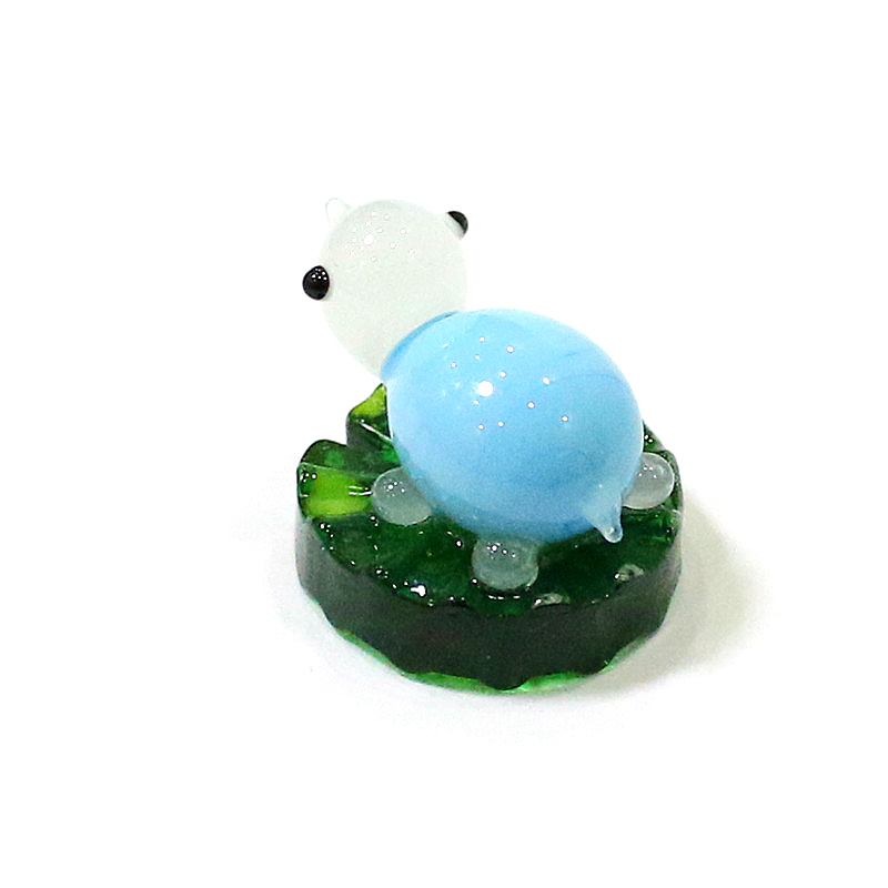 2pcs Colorful Mini Turtle Stat - Bonsai Garden In Japan ulasan dan harga