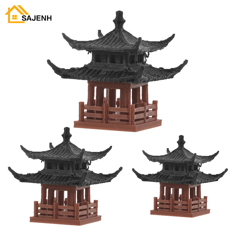 Mini Pagoda Statue Fairy Garde - Bonsai Garden Zen ulasan dan harga