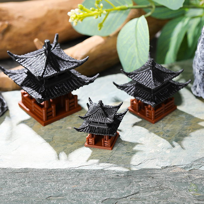 Mini Pagoda Statue Fairy Garde - Bonsai Garden Zen ulasan dan harga