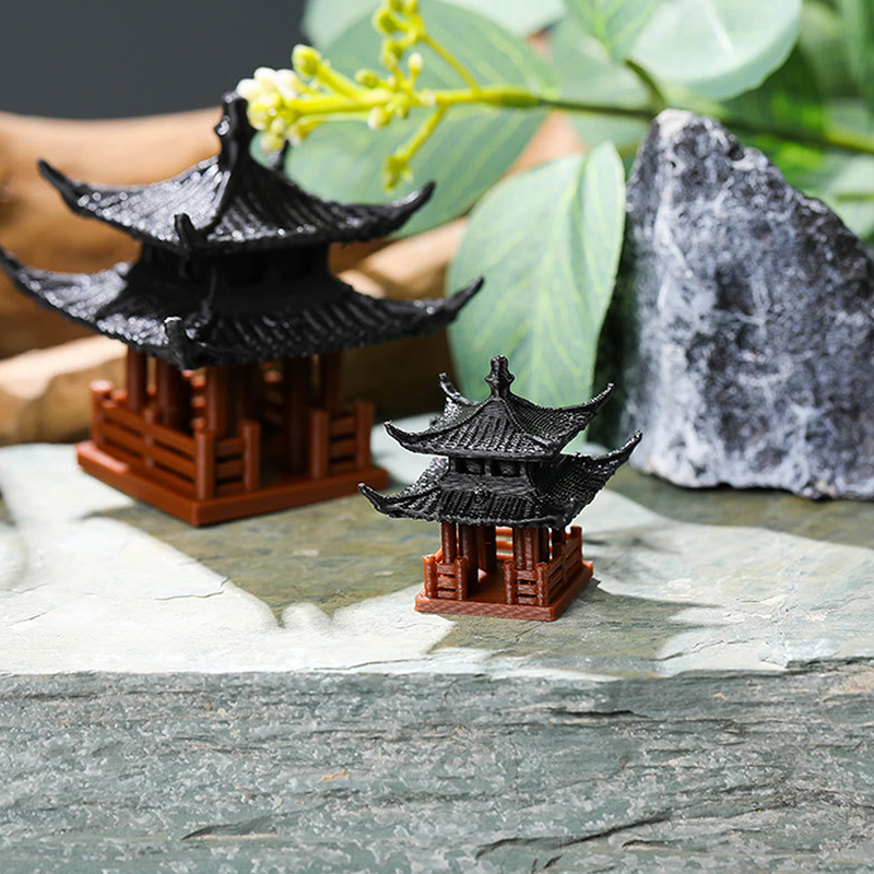 Mini Pagoda Statue Fairy Garde - Bonsai Garden Zen ulasan dan harga