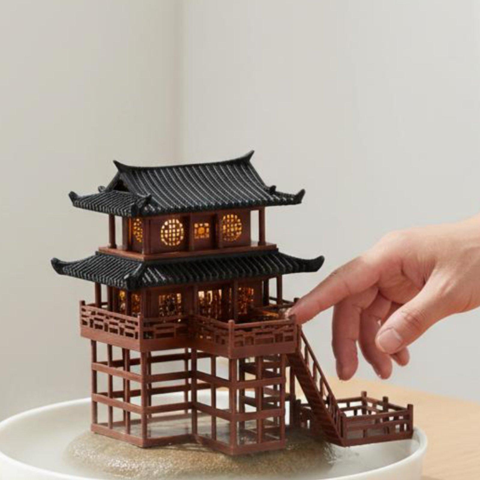 Bonsai House Tabletop Plastic  - Landscape Bonsai Garden ulasan dan harga